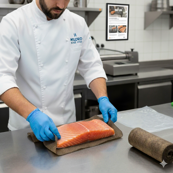 La toile Imfum FUME® : des plats fumés sans fumoir