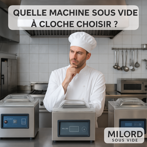 Comparatif Machines Sous Vide à Cloche Professionnelles | Milord Sous Vide