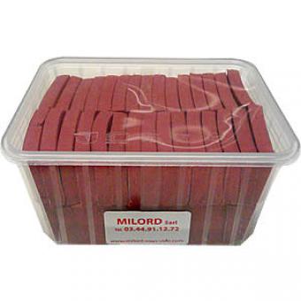 1 Boite de 57 morceaux 5 cm de mousse rouge MILORD MR®