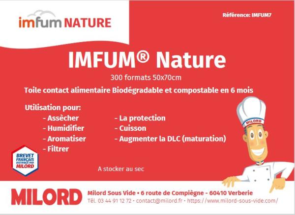 Bobine de 300 IMFUM NATURE®  50x70cm ( Imfum 7 ) 