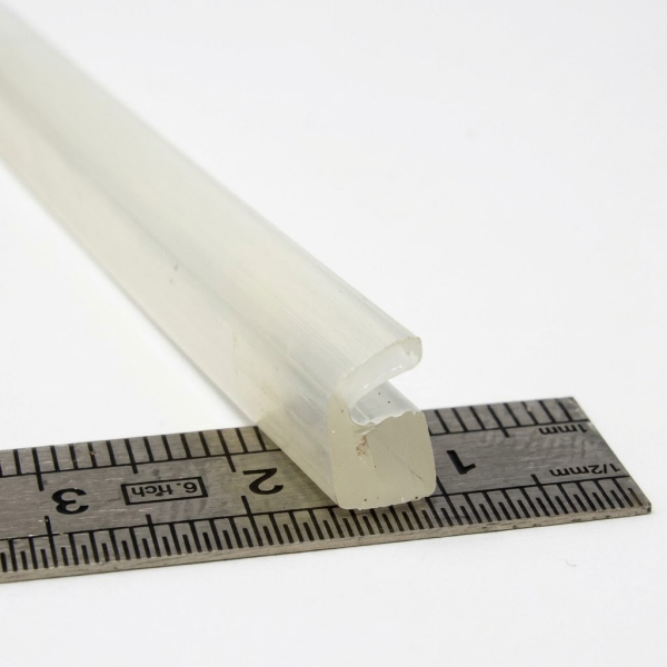 Joint silicone pour couvercle de machine sous vide — largeur 5,5 mm (au mètre)