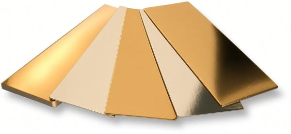 Lot de 100 plaques saumon fumé (Or et Argent)