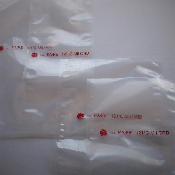 Lot de 100 sachets sous vide conservation ( SCO 110µ) transparents PA/PE  (pour les machines à cloche)