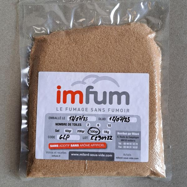 Recharge IMFUM sel fin fumé 500g